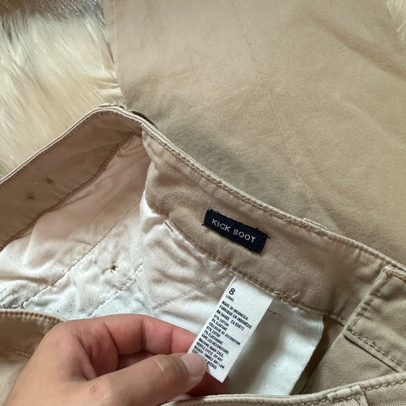 AMERICAN EAGLE Kick Boot Pant In Light Desert Sand - Picture 3 of 4